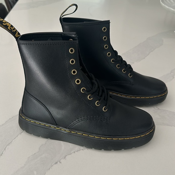 Dr. Martens womens Zavala Combat Boots - Picture 5 of 10